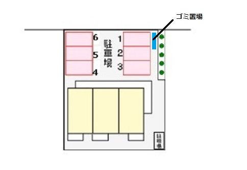 アルコバレーノの駐車場