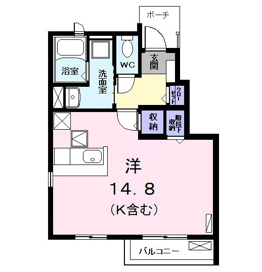 Ｓｏｌｅｉｌ（ソレイユ）の間取り