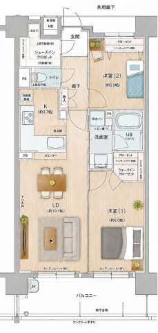 エスリード弁天町セミリア302号室の外観|重厚感のあるおしゃれな外観です。