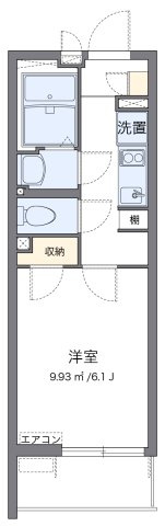 クレイノＴＭＫの間取り|代表的な間取のため実際の間取とは異なる場合があります