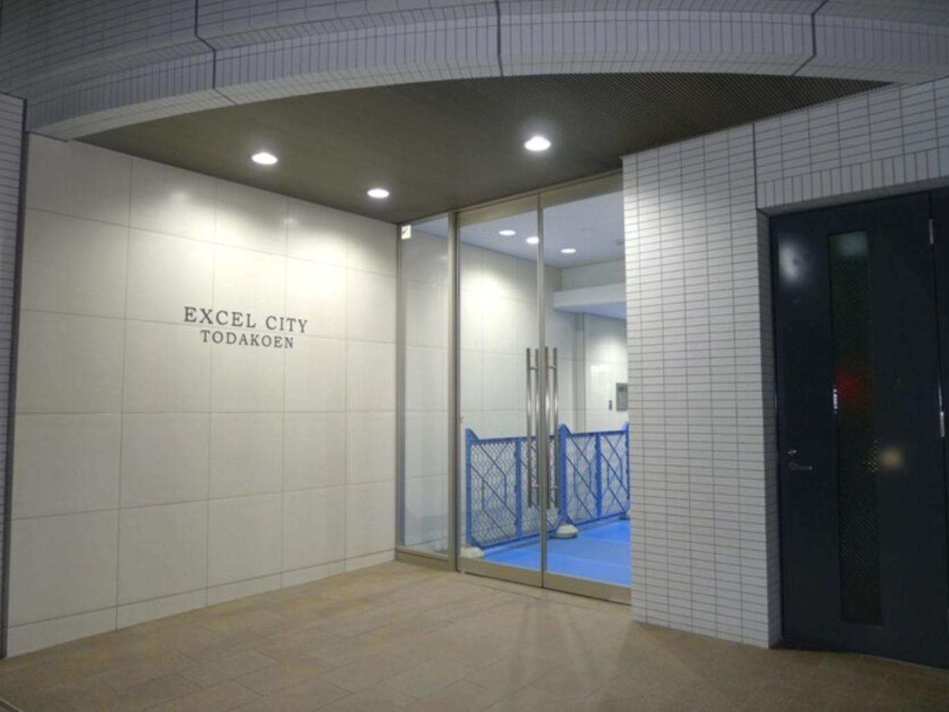 エクセルシティ戸田公園のエントランス