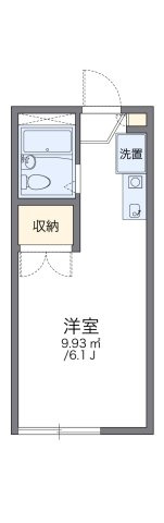 レオパレスアムールⅠの間取り