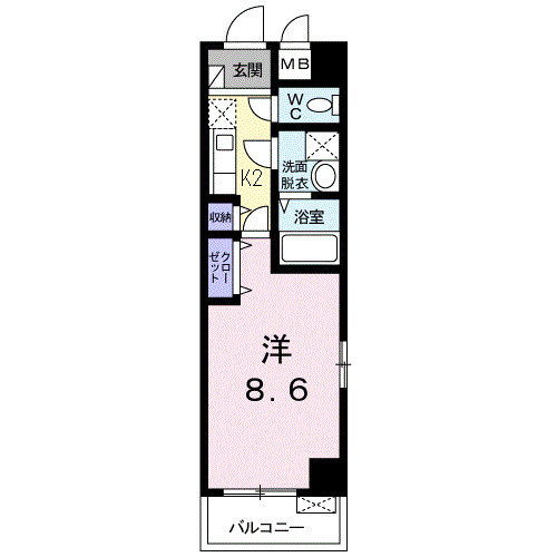 メゾン　ド　サクラの間取り