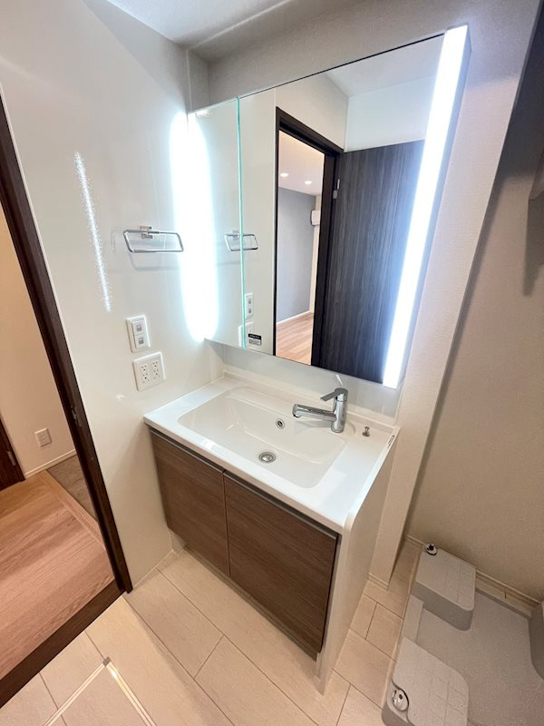 D-room五十川の独立洗面台