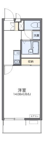 レオネクストハッピーエイトⅡの間取り