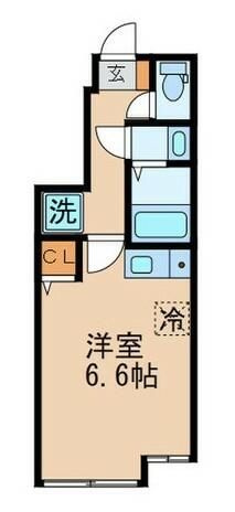 コンフォルトテンの間取り|間取りです。