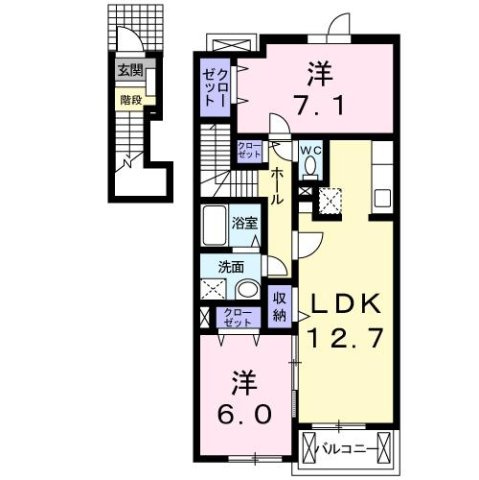 フォーリーフ・クローバーの間取り