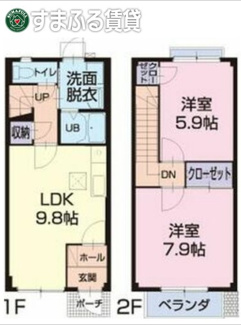 【間取り】 | アゼリア荒井　刈谷市荒井町