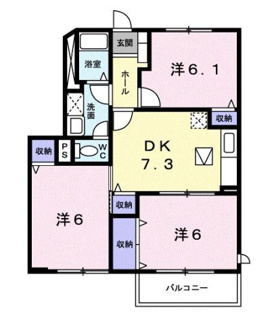 【間取り】 | ハイツ武蔵野