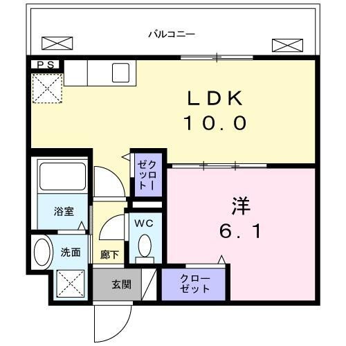 フォンテ　クレラの間取り