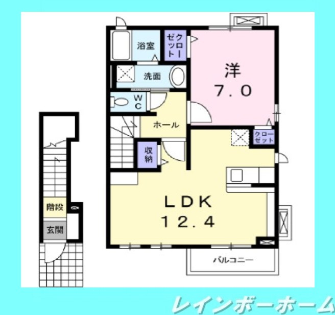 【仲介手数料：50％OFF】対象物件！の間取り