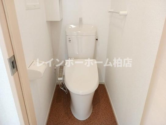 【仲介手数料：50％OFF】対象物件！のトイレ|ゆったりとした空間のトイレです