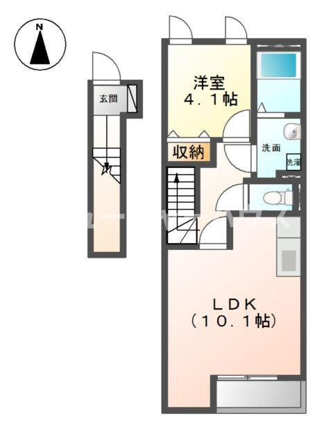 コージーハウスの間取り