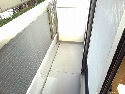 クラールＦ　Ⅱのバルコニー