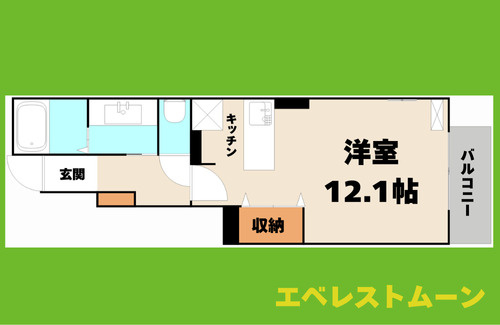 クラールＦ　Ⅱの間取り