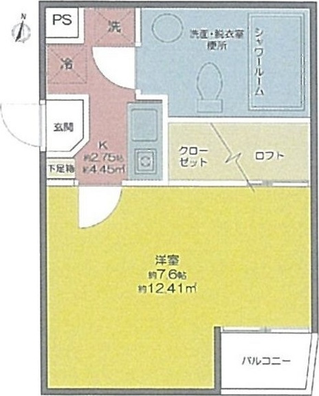 コンフォート泉の間取り