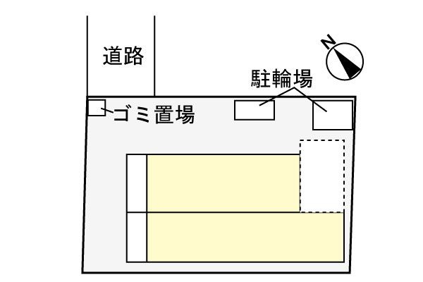 パラタイン大井町の駐車場