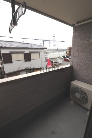 ブリーゼ・エムのバルコニー