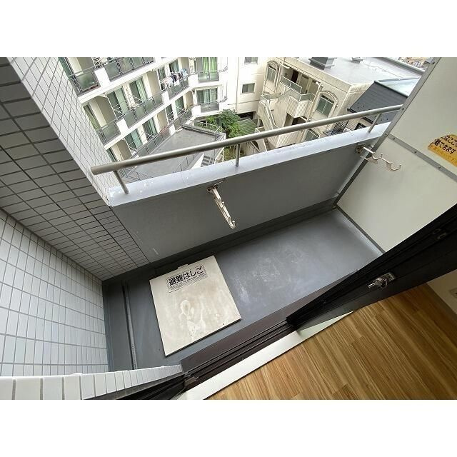 グローリア初穂桜台Ⅱのバルコニー