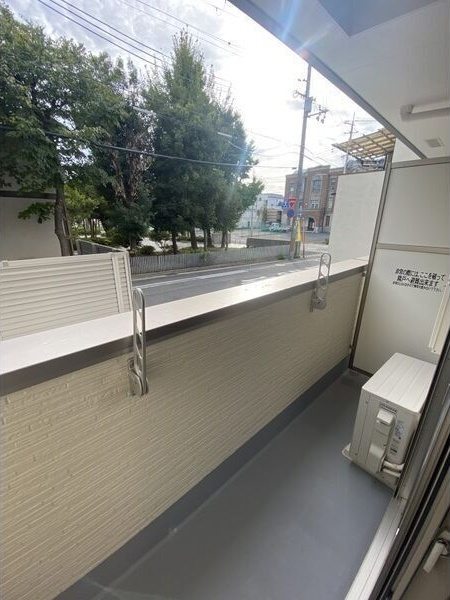 フジパレス神戸本町ウエストのバルコニー