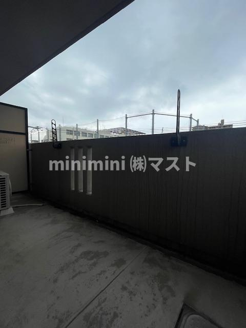 ヴィクトワール福島のバルコニー