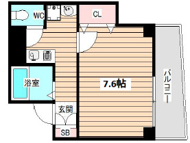ヴィクトワール福島の間取り