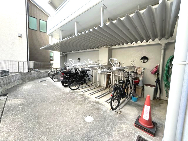 パークサイドハイツの駐車場