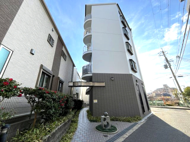 パークサイドハイツのエントランス