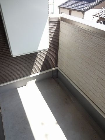 レジデンス　フジⅢのバルコニー