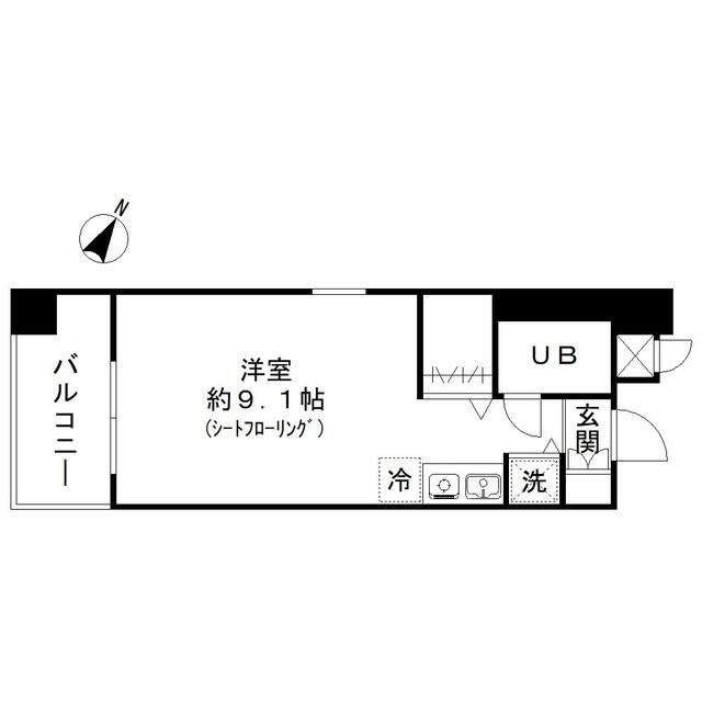 パークフラットの間取り