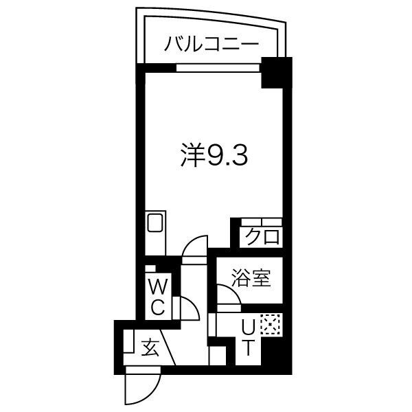 プリミエール篠木の間取り