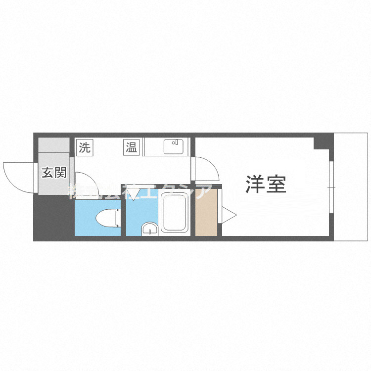 SWISS難波南の間取り