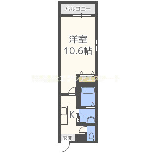 フジパレス住吉沢之町Ⅲ番館の間取り