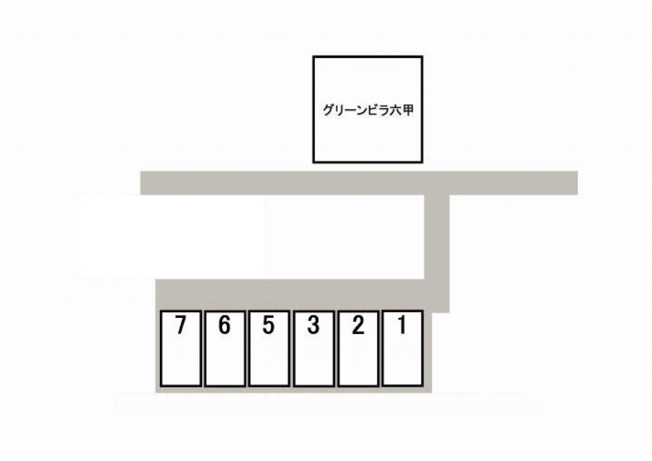 グリーンビラ六甲の駐車場