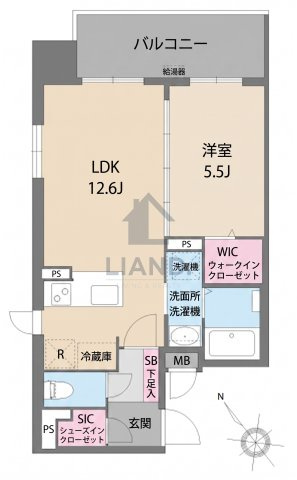 S-RESIDENCE博多駅東awesome　堅粕小学校区の間取り|S-RESIDENCE愛宕SOUTH