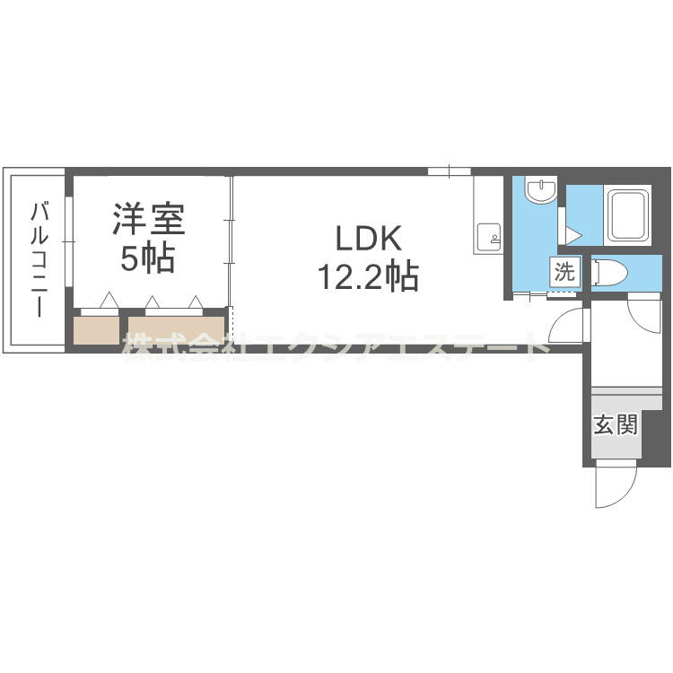 フジパレス　エンⅡ号館の間取り