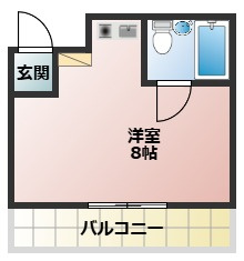 【間取り】 | サンシャイン香里園Ⅱ