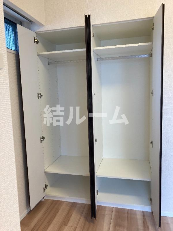 北区堀船２丁目の賃貸マンションの収納