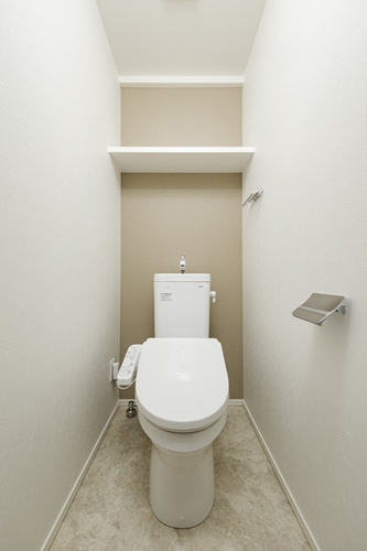 エンクレスト博多BRIGHTのトイレ|シンプルで使いやすいトイレです