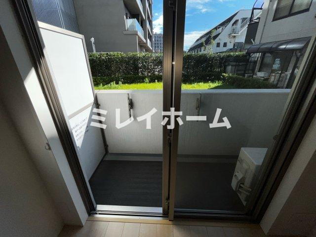 TLRレジデンス大鳥居のバルコニー