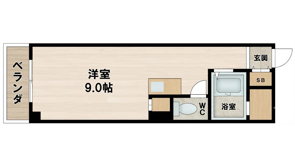 サンレスポワール天王寺