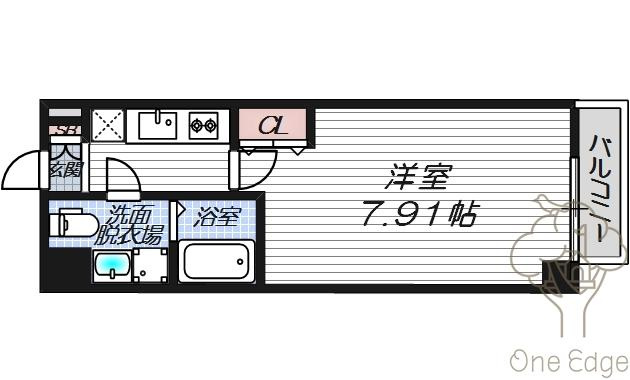 ウインズコート西梅田Ⅱの間取り