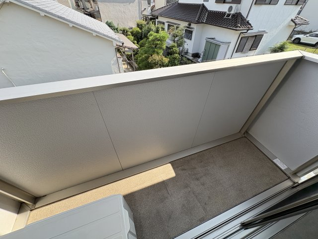 サワーフローラ C棟のバルコニー