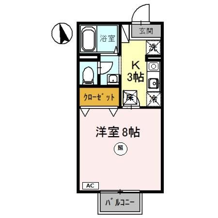 ロイヤルシャトー神中の間取り