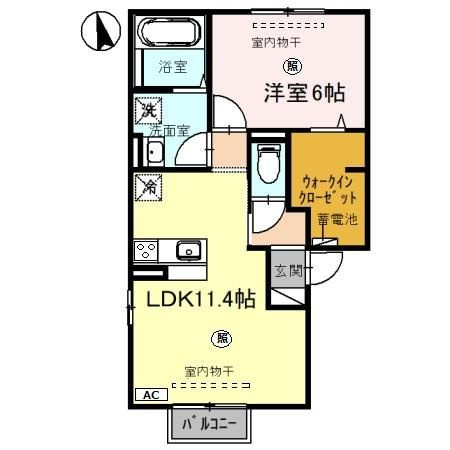 ドリームホームⅠの間取り