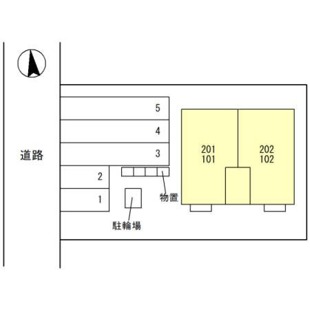 ドリームホームⅠの区画図