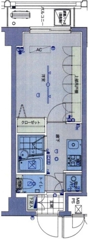 ブライズ品川南の間取り|間取りです。