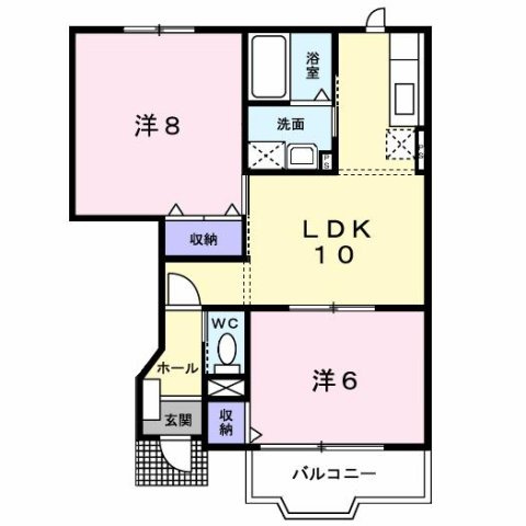 【間取り】 | コスモヴィラ　Ａ