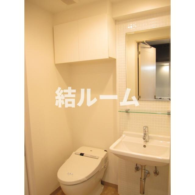 文京区大塚３丁目の賃貸マンションのトイレ