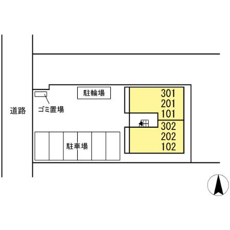 セレニテの区画図